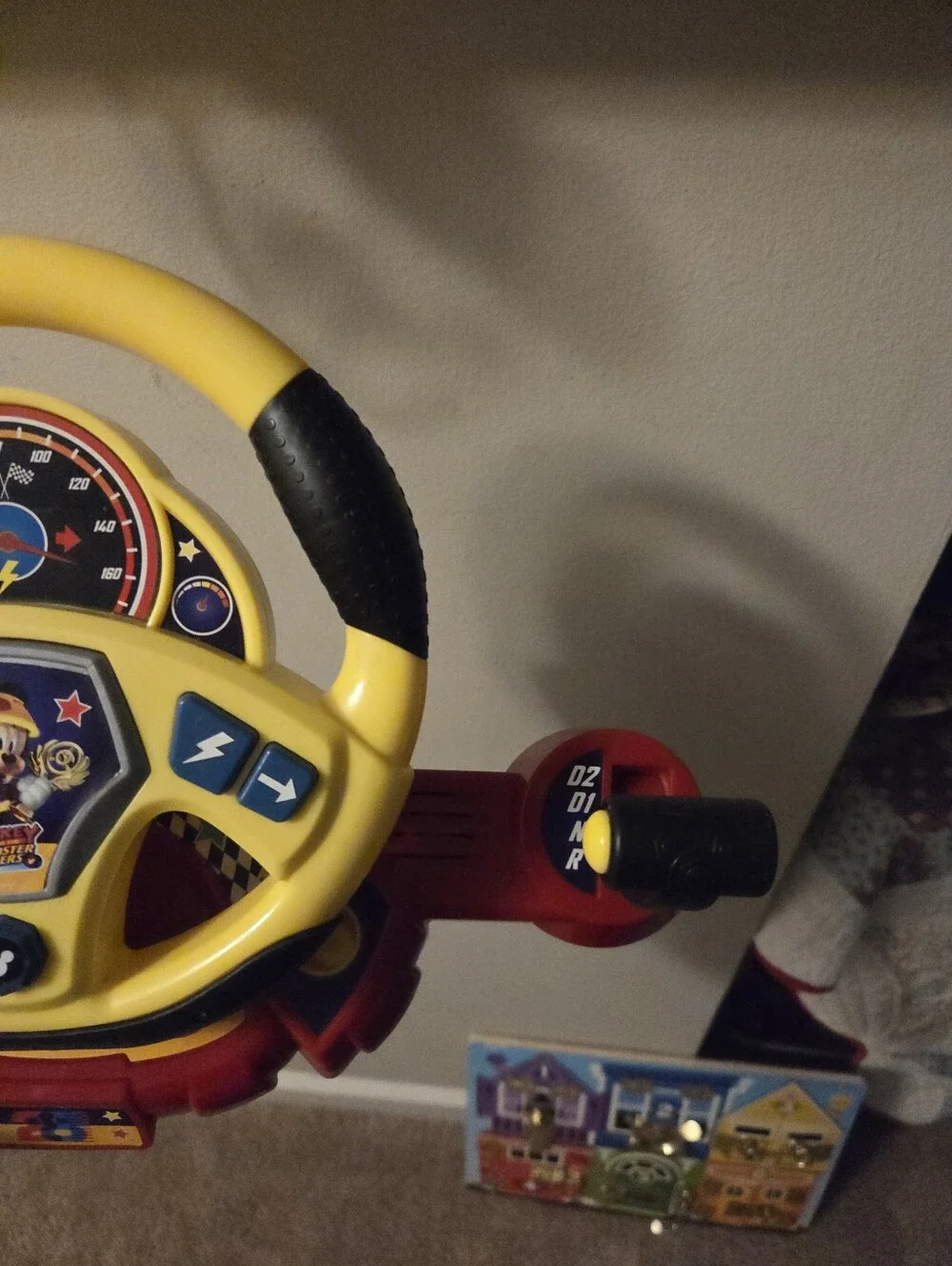 Just Play Mickey Roadster Racers Super Charged Steering Wheel